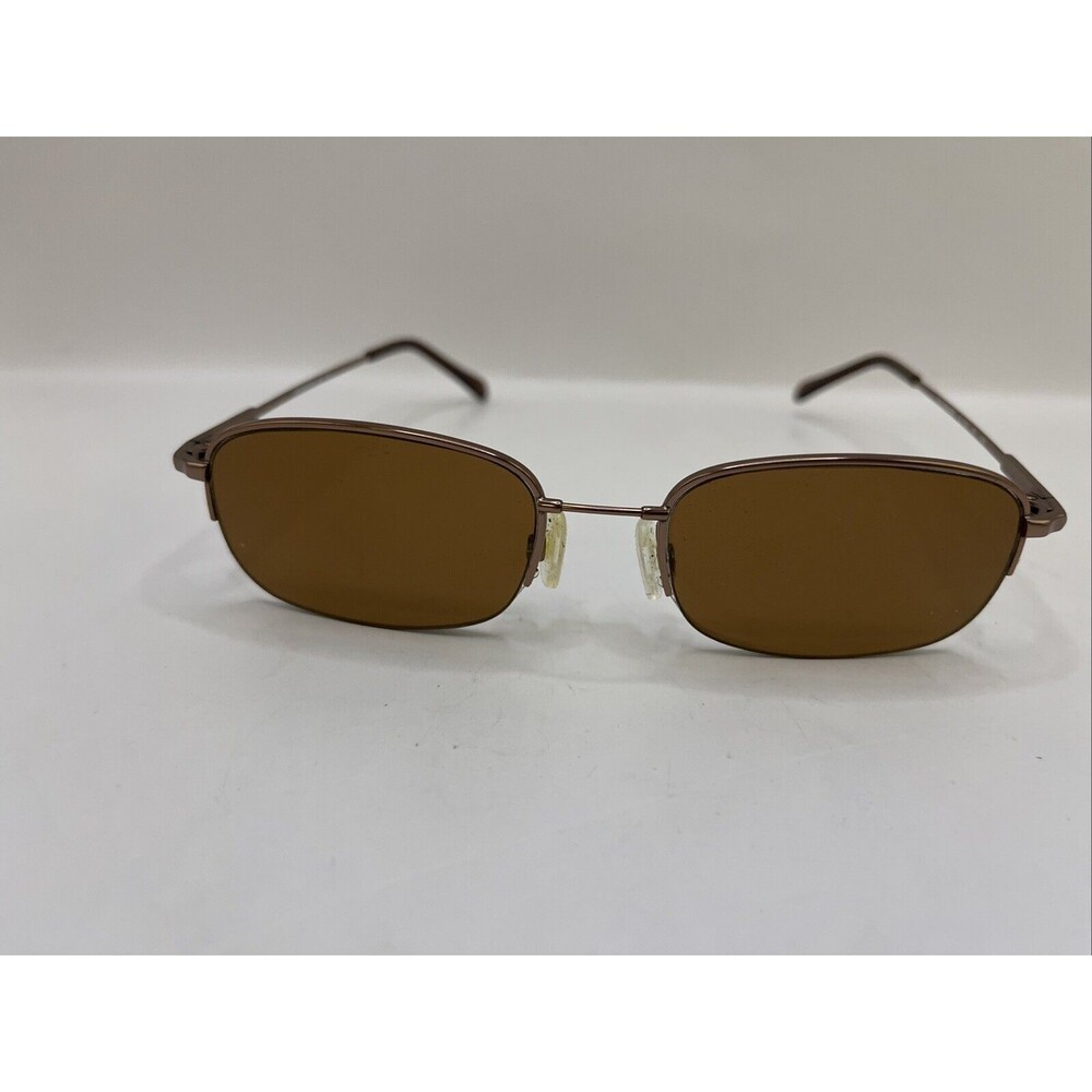 Outdoor Life Eyeglasses ZF 711 Zyloware C183 Halfrim Frames Only Brown 52-18-140